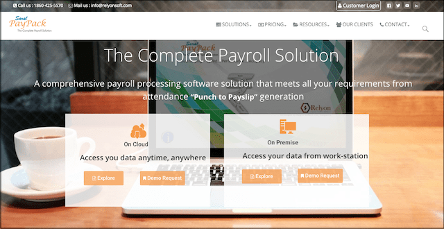 Payroll Management System Saral Paypack