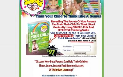 Games For Fun Kids | Train Your Child Think Like A Genius